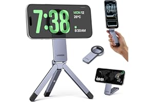 UGREEN Magnetic Phone Stand Compatible with MagSafe, Portable Pocket Phone Tripod for Fliming, Foldable Selfie Stick with 1/4