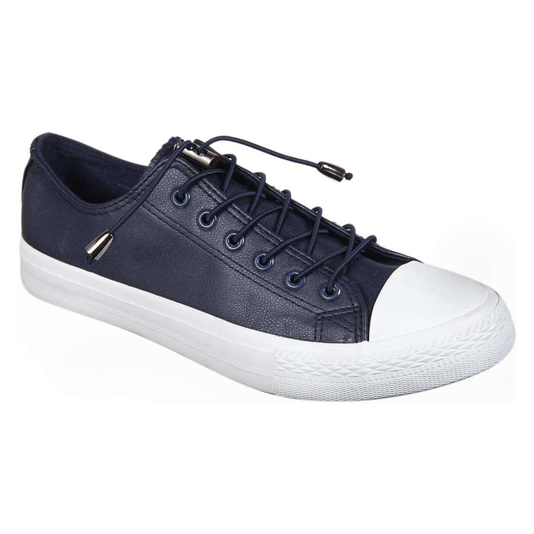 Buy Couch Potato Men S Toggle Lace Pu Sneakers At Amazon In