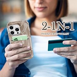 Petocase for iPhone 16 Pro Max Wallet Case Card