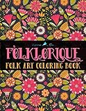 Folklorique: A Folk Art Coloring Book by Papeterie Bleu