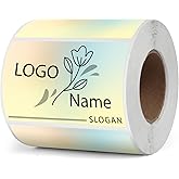 YIKIADA Yellow Gradient Thermal Labels Vinyl 2 × 3 Inch Self-Adhesive Rectangle Stickers Roll Waterproof Direct Printer Decals Name Tags for QR Code DIY Office Address 500 PCS