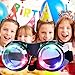 Light Up Glasses, M AOMEIQI LED Glasses for Class Events School Evening Club Activities Corporate Events Million Night Party Games Cheer, LED Goggles Black (black)