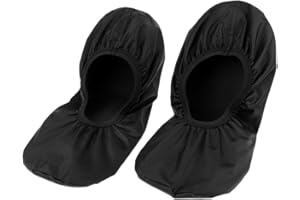 B Baosity 1 Pair Bowling Shoe Covers S for Household Office - Waterproof, Dustproof, Reusable & Washable, M