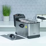 Quest 3 Litre Deep Fat Fryer Stainless Steel 2000W 2-4 Serves view 8