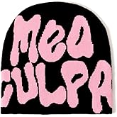 WAMSOLE Y2k Spider Beanie Hats MEA Culpa Knitted Hat Streetwear Headwear Winter Wool Acrylic Knit Skull Cap for Men Women