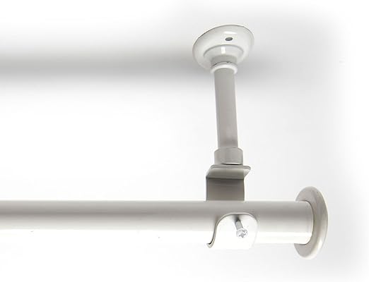 Amazon Com Roomdividersnow 56in 108in Hanging Curtain Rod With