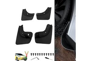 FANPBOW 2024 Upgrade Tesla Model Y Mud Flaps Accessories OEM-Designed Splash Guards Mudguards for Model Y 2023 2022 2021 2020 Fenders Tire Protector Mudflaps 4PCS-Upgrade Precision Fitment Holes