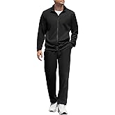 COOFANDY Men's Tracksuits Casual Sweatsuit 2 Piece Full Zip Athletic Jogging Suit Sets Sport Sweat Suit
