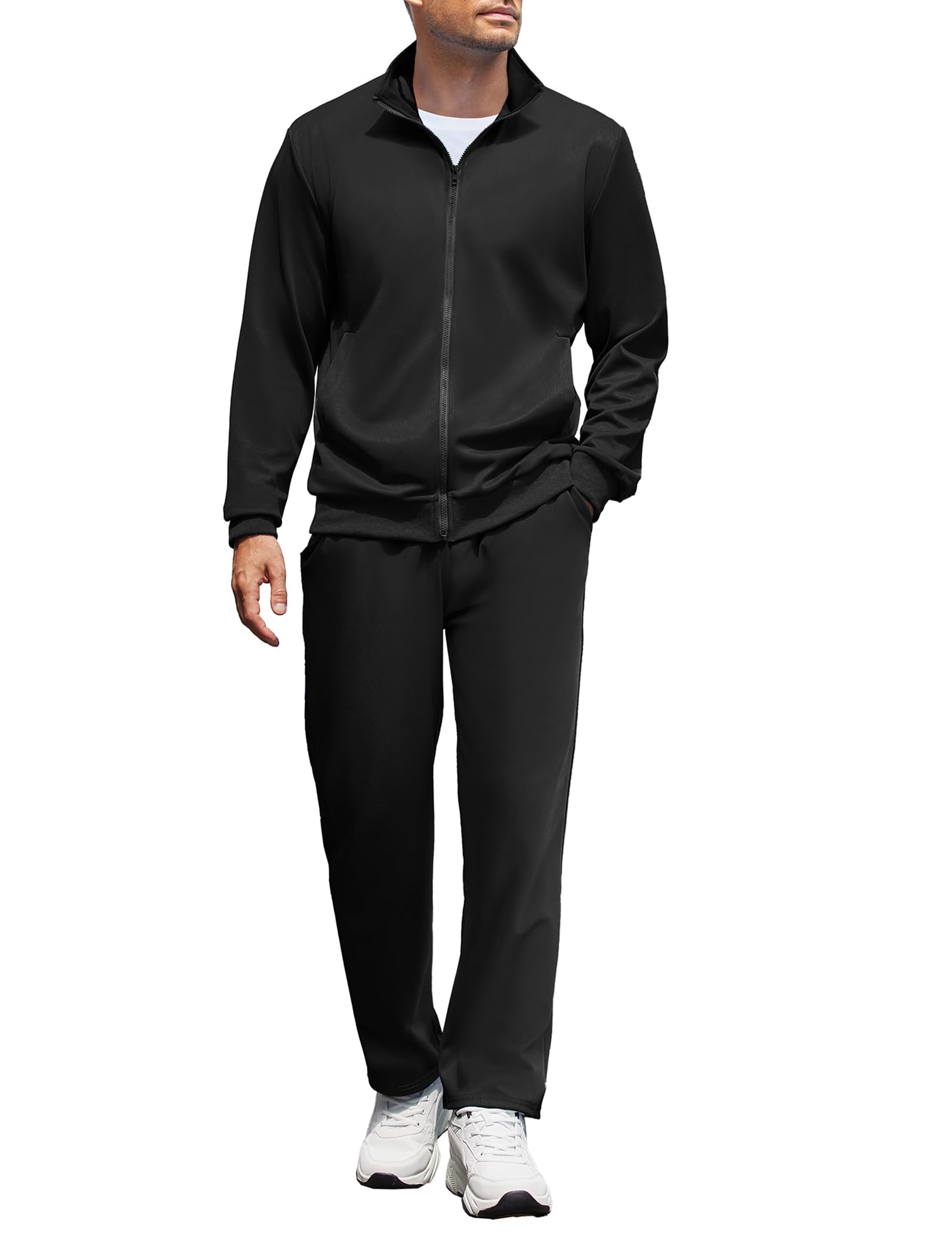 COOFANDY Men's Casual Athletic Tracksuit Gym