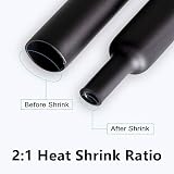 Unifizz Heat Shrink Tubing 80mm Dia 128mm Flat Width 2:1 Red 1m view 3