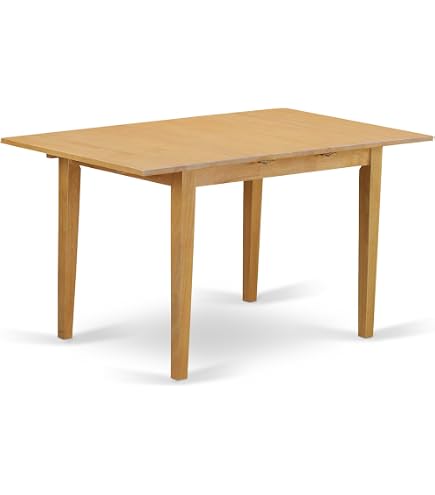East West Furniture XT626 X-Style Mid-Century Modern Dining Table - a Rectangle Dining Table Top with Stylish Legs, 36x60 Inch, Multi-Color - Tables