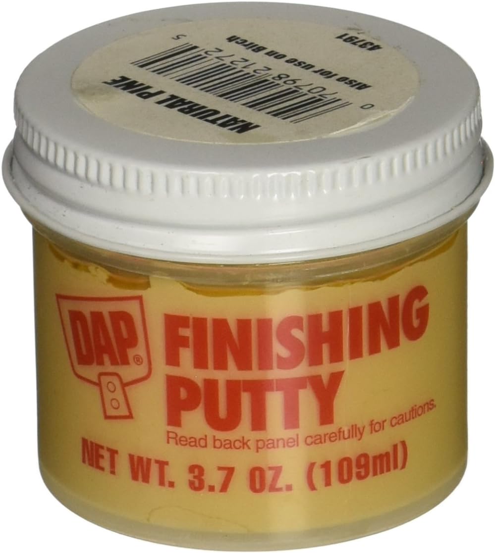 DAP 7079821272 Finishing Putty NAT 3.7Oz Raw Building Material, 3.7 oz