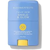 Bloomeffects - Tulip Dew Shield & Glow SPF Sunstick with Broad Spectrum Mineral SPF 50 (Water-Resistant Up To 80 Minutes) | Cruelty-Free Clean Beauty (0.6 oz | 17 g)