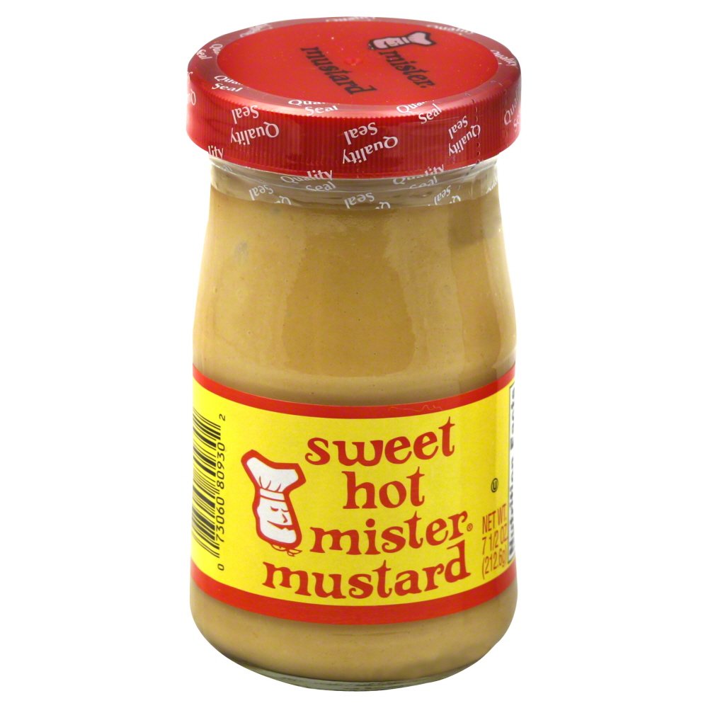 Mister Mustard Original Mustard, 7.5 Ounce, Pack of 6