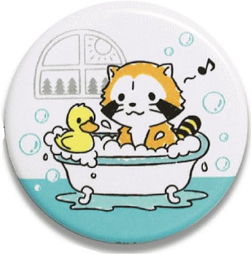 Amazon ラスカル 缶バッジ バブル ブローチ 通販