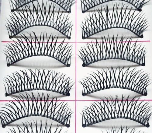 doll2u 10 Pairs Natural Long Thick Black False Eyelashes Charming Eye Lashes Makeup#11