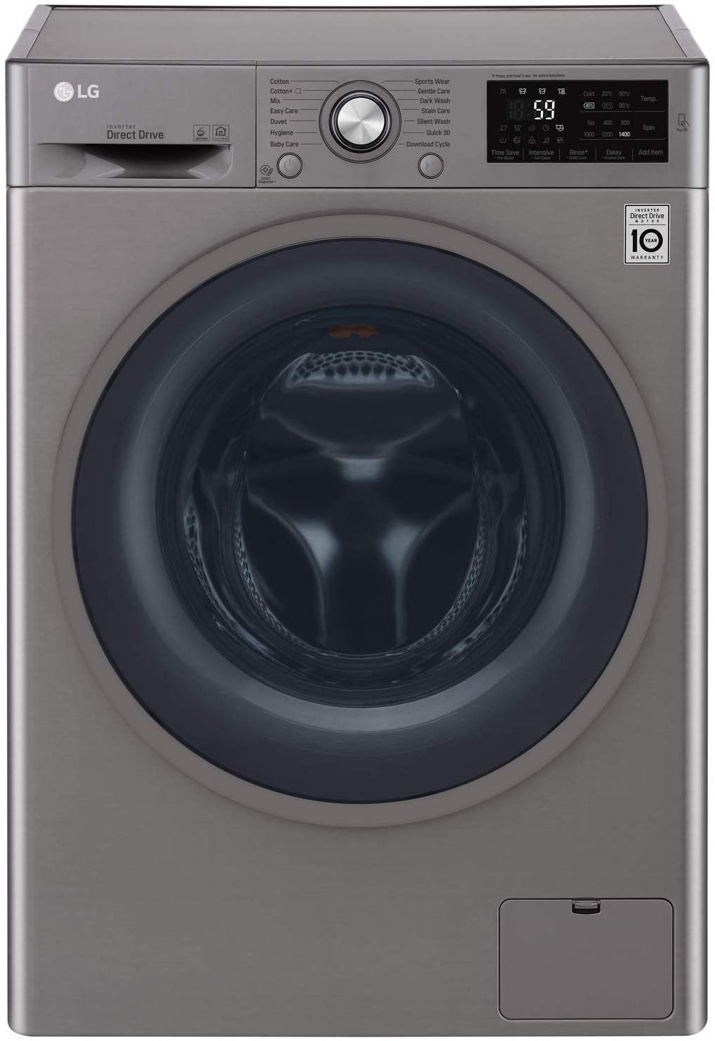 Lg 8 Kg 1400 Rpm 6 Motion Dd Motor Front Load Washing Machine