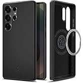 Spigen Thin Fit MagFit Designed for Galaxy S25 Ultra Case [Qi2 Certified/Magnet for Galaxy] (2025) - Black