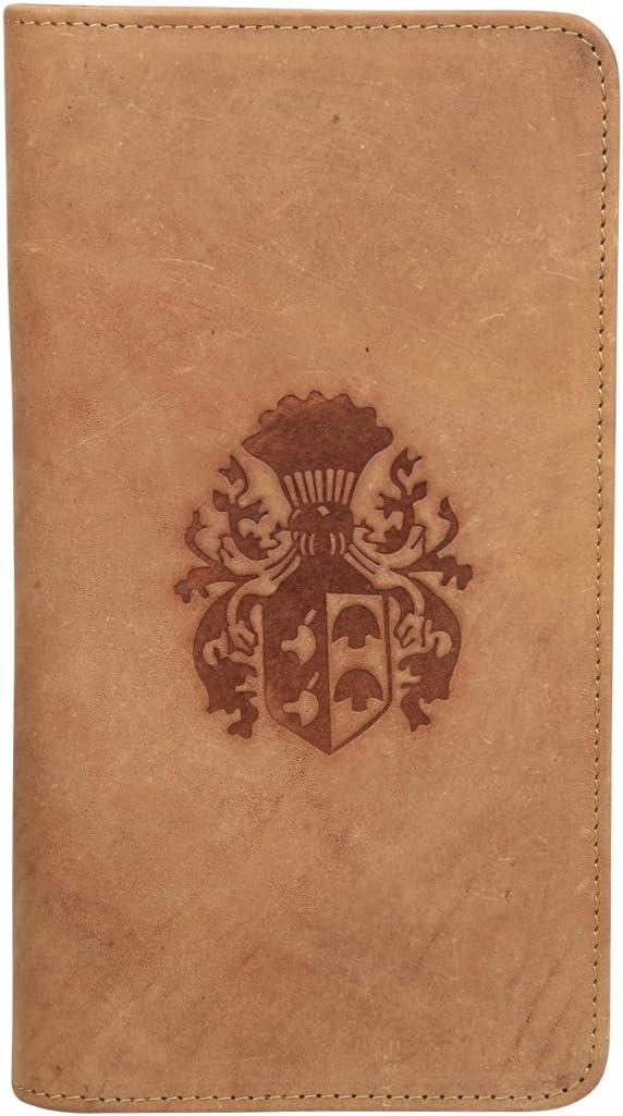 Style98 100% Leather Passport Holder||Passport Wallet||Boarding Pass Holder||Credit Card Holder||Chequebook Holder||Travel Organizer for Men,Boys,Girls & Women