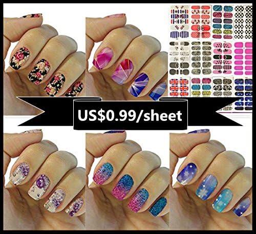 Love Nest Nail Art Tips Stickers False Nail Design Manicure Decals Nail Art Water Nail Art Decal / Tattoo / Sticker nail art decoration (Series 2)