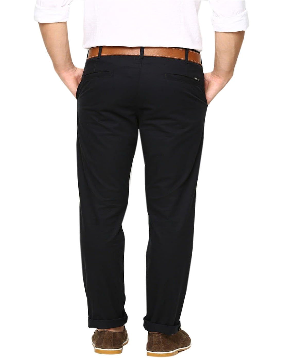 ad & av mens casual trouser (110_mens_lycra_black_kk)-black