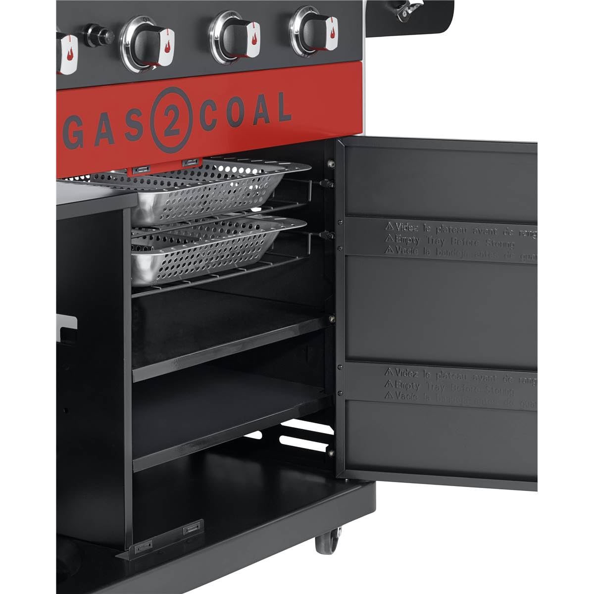Char-Broil 140 079 - MADE2MATCH Inside Shelf (for Gas2Coal models)