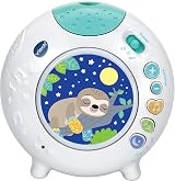 VTech Baby Sleepy Sloth Cot Light Projector Nature Sounds Lullabies Portable view 1