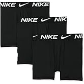 Nike Boys' Dri-FIT Essentials Micro Solid 3-Pack Boxer Briefs