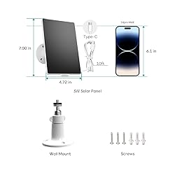ZUMIMALL Solar Security Cameras Wireless