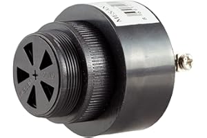 MESAN Brand Mini Piezo Buzzer Single Tone 95dB Terminal Type Easy Mounting Industrial and General Purpose Volume Change Mechanism CE Certificated 28 MM (220VAC/DC)