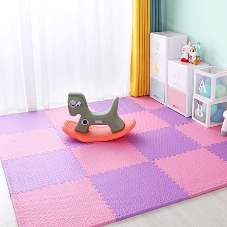 Amazon パズルマット ジョイントマット 赤ちゃん キッズ ベビー床暖房対応 子供部屋 プレイマット フロアマット 軽量 オールシーズン おしゃれ 30 30 1 2 36 リビングルーム 幼稚園 育児 カラー 抗菌 防ダニ 洗える 断熱 防音 プレイマット ラグ カーペット オンライン通販