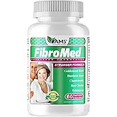 America Medic & Science FibroMed (60 Capsules) | Hormonal Balance Supplement for Women | with Chasteberry, Red Clover, Echinacea, and Other Natural Herbs | Supports Reproductive Health