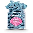 Candy Club Gourmet Gummy Blue Razz Sour Belts, Vegan, Sweet and Chewy Fruit Strips for Gifts, Parties, Snacks, Candy Buffets, etc. - 5oz Jar