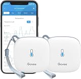 Govee WiFi Room Thermometer Hygrometer 2Pack Real Time Temp Humidity Sensor