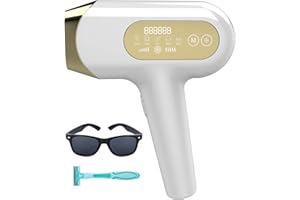 NATRSYM IPL Laser Hair Removal Device Technology Permanent Painless Remover for Women Man Professional Light Epilator Face Full Body,At Home Use Armpits, Back, Armas, Legs，Bikini Line (IPL)