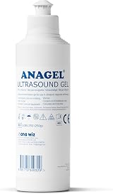 ANAGEL Ultrasound Gel Bottle 250ml – Clear, Waterproof, CE Certified