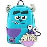 Loungefly Disney Sully with Boo Pouch Cosplay Womens Double Strap Shoulder Bag Purse
