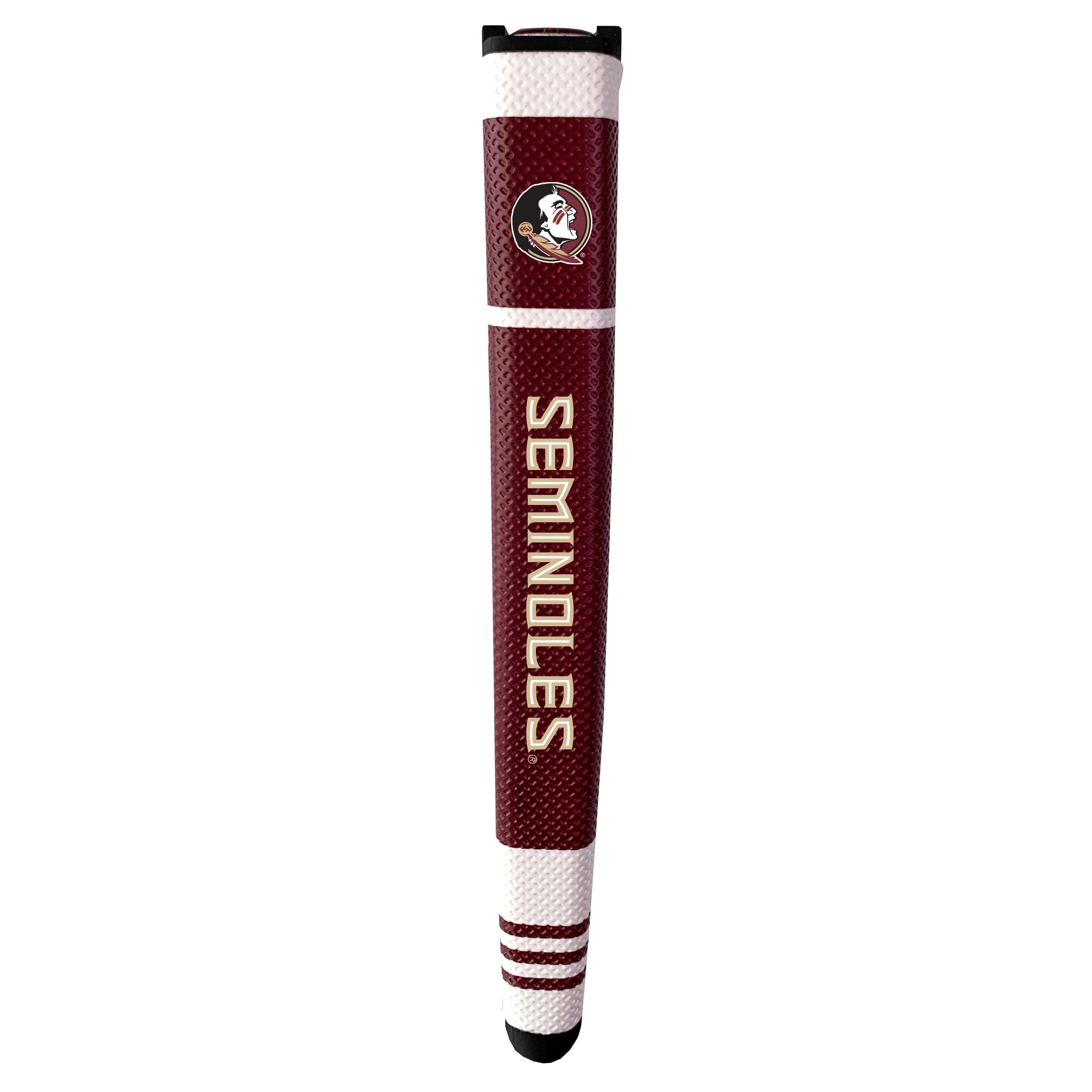 Team Golf NCAA Florida State Seminoles Golf Putter Grip Golf Putter Grip with Removable Gel Top Ball Marker, Durable Wide Grip & Easy to Control