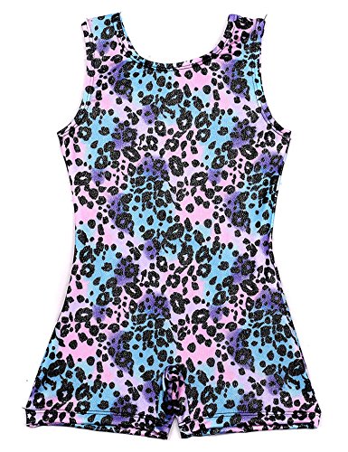 Wah Na Toddler Girls One Piece Purple Gymnastics Unitard For 6x - Thumbnail 3