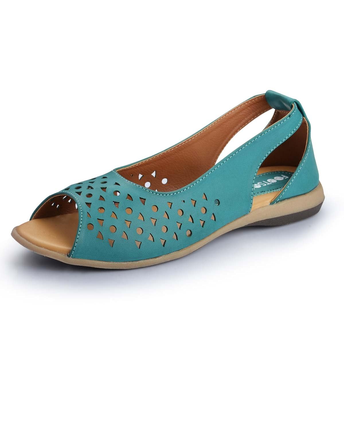 footsoul imara women's sandal (green) (fsl-24)