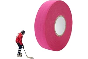 Paifeancodill Hockey Tape, Hockey Stick Tape, Sports Ice Hockey Grip Tape Anti Slip Cloth Ice Hockey Tape, Cloth Tape Roll Ad
