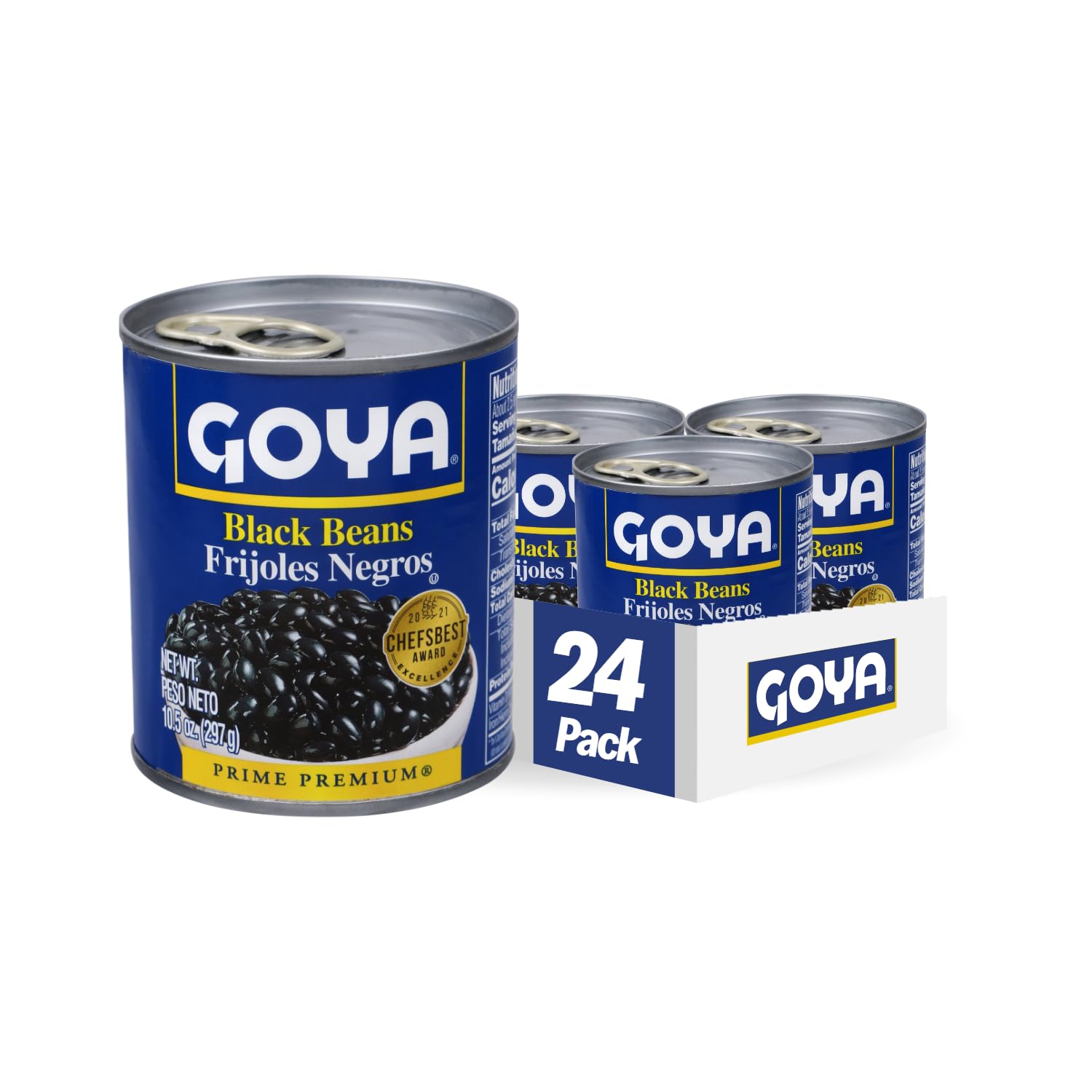 Goya Foods Black Beans, 10.5 Ounce