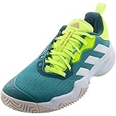 adidas Womens Barricade Tennis Sneakers Shoes - Green - Size 6 M