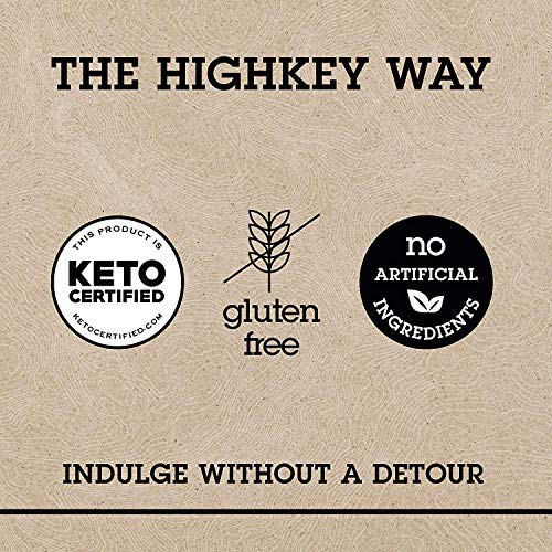 HighKey Snacks Keto Breakfast Food Hot Cereal - Low Carb Instant Oatmeal Substitute - Gluten & Grain Free, Low Sugar, Atkins Snack - Ketogenic Products - Paleo, High Protein Diet Foods - Cocoa Almond