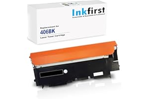 Inkfirst Compatible Black Toner Cartridge Compatible with Samsung CLT-K406S CLP-365 Black CLX-3305 CLX-3305FN CLX-3305FW Xpre