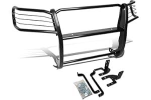 DNA MOTORING GRILL-G-072-BK Black Front Bumper Protector Guard Compatible with 05-15 Tacoma