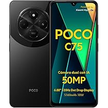 Amazon.com: Poco C75 4G LTE GSM (128GB + 6GB) 50MP Triple