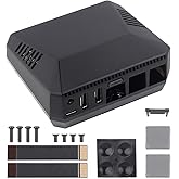 Waveshare Argon ONE Aluminum Alloy Case, Compatible with Raspberry Pi 5, with M.2 Expansion Slot