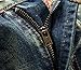 Men's Ripped Slim Fit Straight Denim Jeans Jogger Pants Vintage Style with Broken Holes W42
