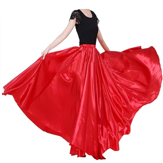 23e1db Floor Length Satin Skirt Thedelhidawn Com